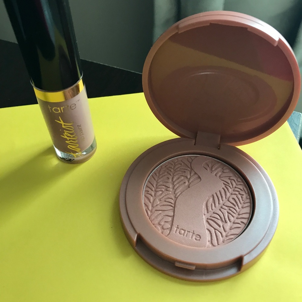 Tarte mini blush & Lip paint .