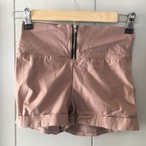 Adorable Pink High Waisted Shorts