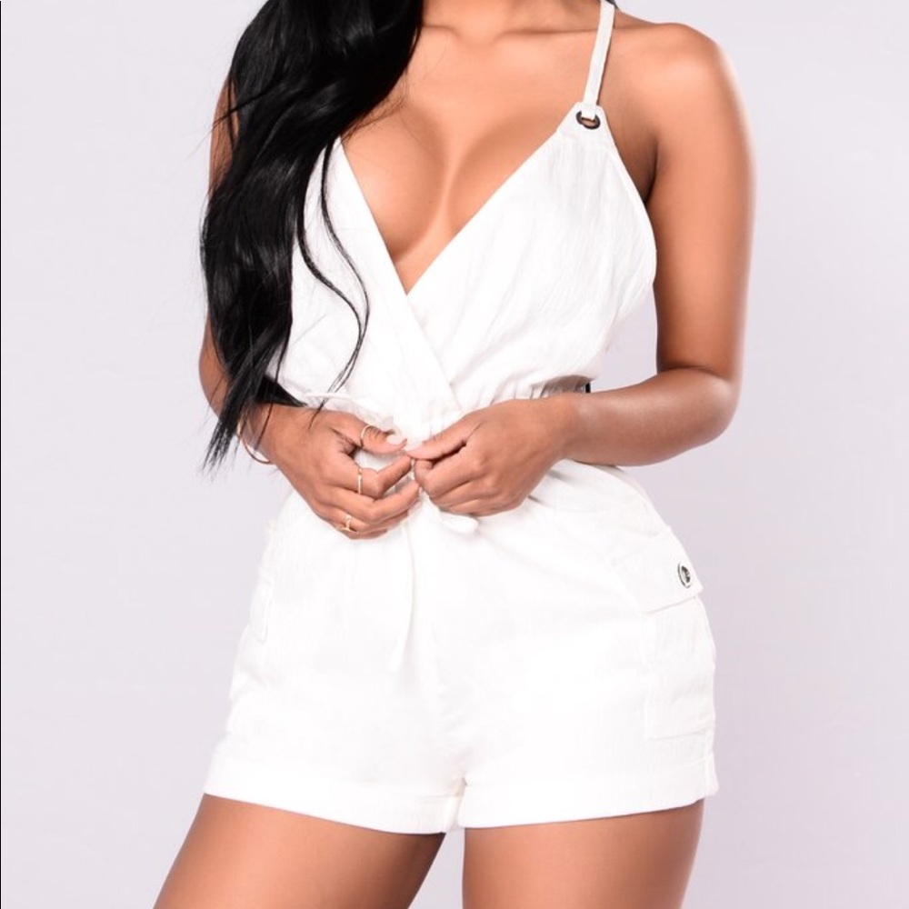 White romper