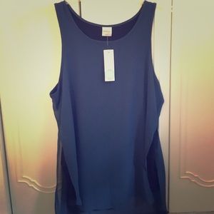 Stitch Fix Blue Hobson Layered Blouse