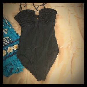 Ruffled One Piece Swimsuit