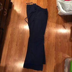 Navy scrub pants