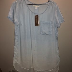 BLUE BLOUSE / SIZE SMALL / $15