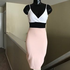 Charlotte Russe color block dress