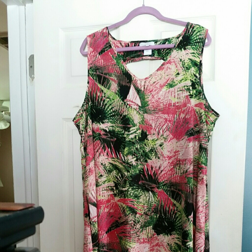 Floral High-low Dress