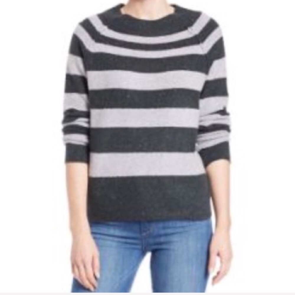 {Free People} Wool Blend Pullover Sweater - Picture 7 of 7