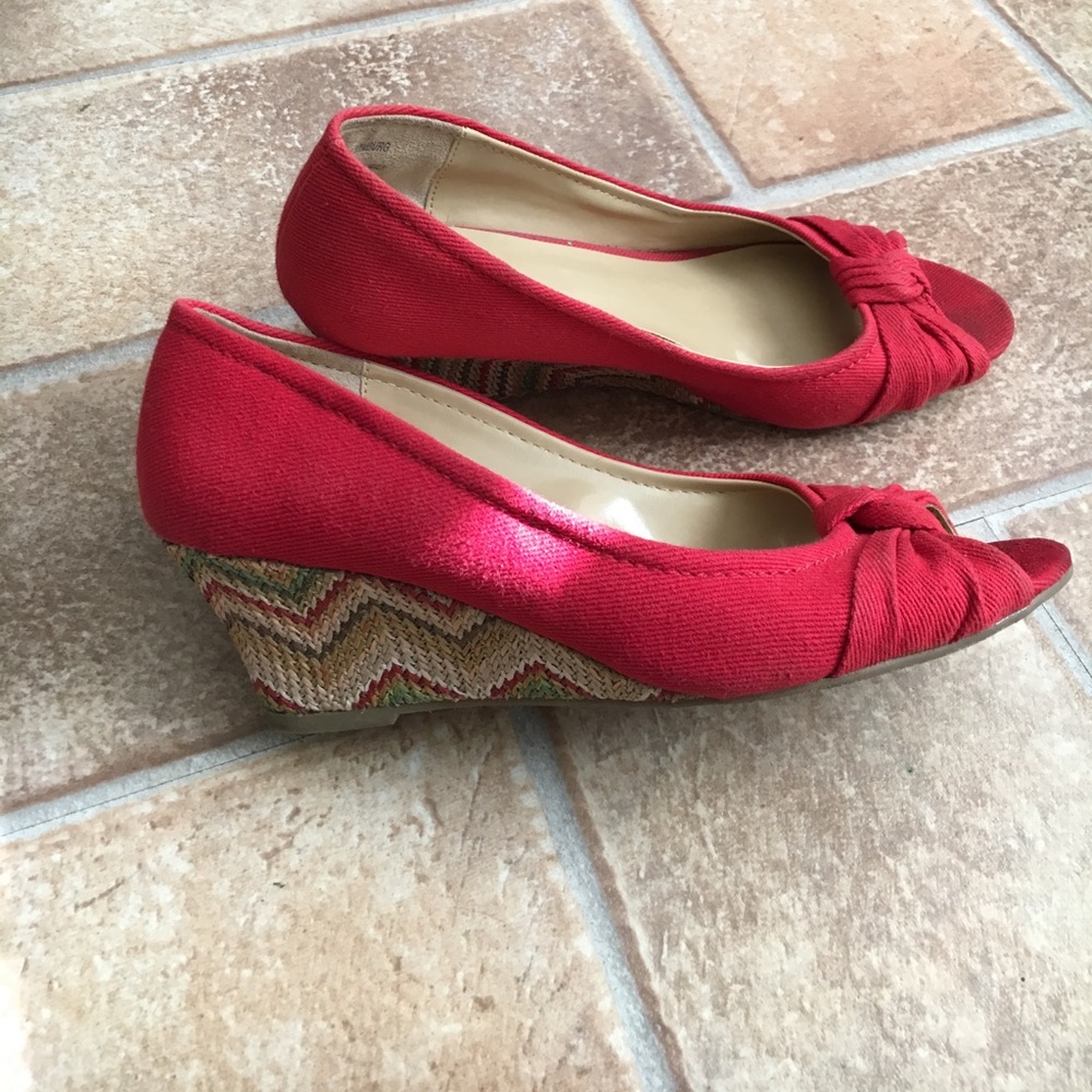 Beautiful red wedges