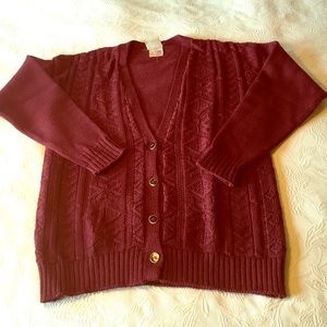 Vintage Laura Ashley cardigan. OS.