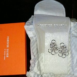 Erwin Pearl FOREVER SILVER 925 dangle earrings NEW Erwin Pearl FOREVER SILVER 925 dangle earrings NEW