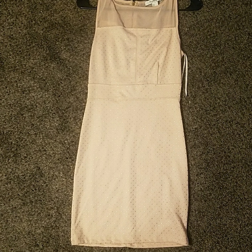 Tan dress
