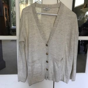 Madewell wool cardigan