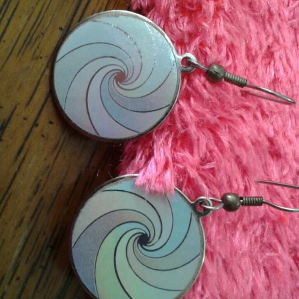 Retro earrings silver