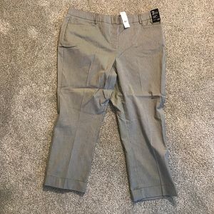 New York & Co Pinstripe Crop Pants