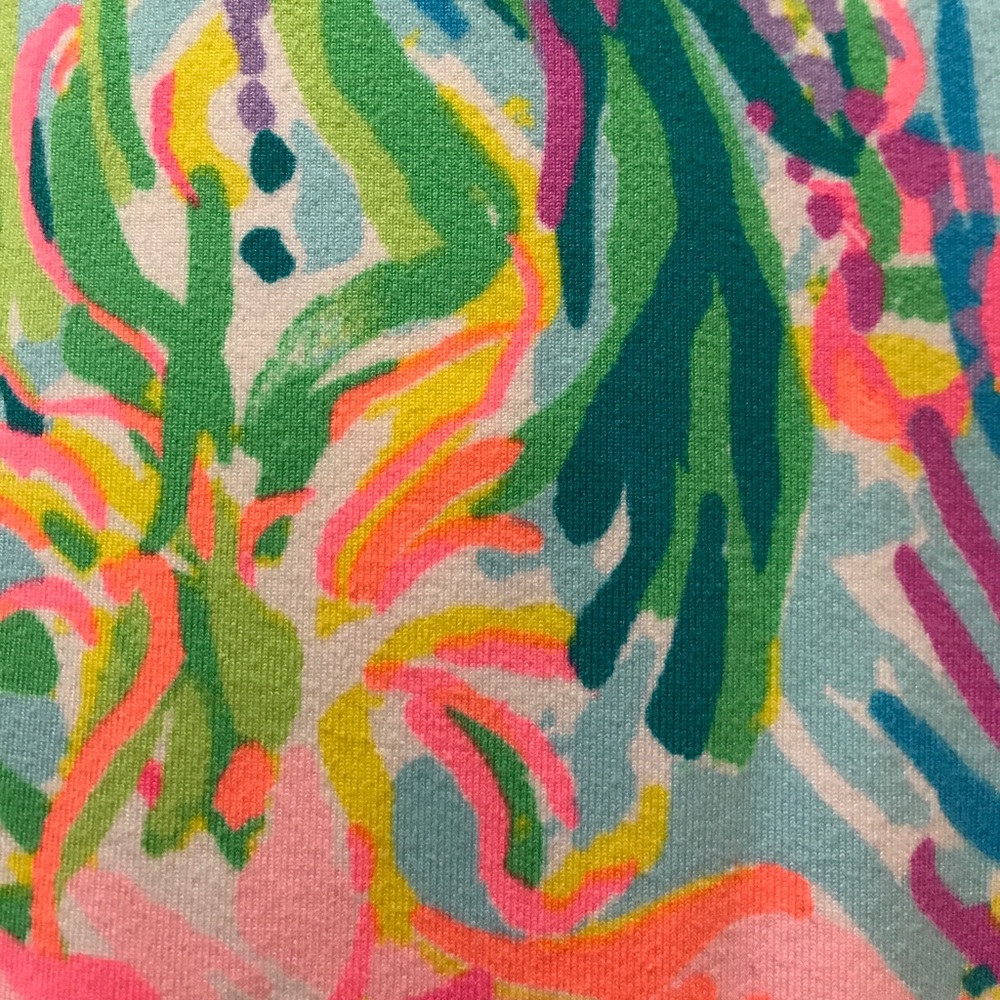 Lilly Pulitzer cropped workout leggings - M