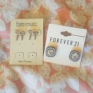 Francesca's and Forever 21 earrings 🎀🎀 Francesca's and Forever 21 earrings 🎀🎀