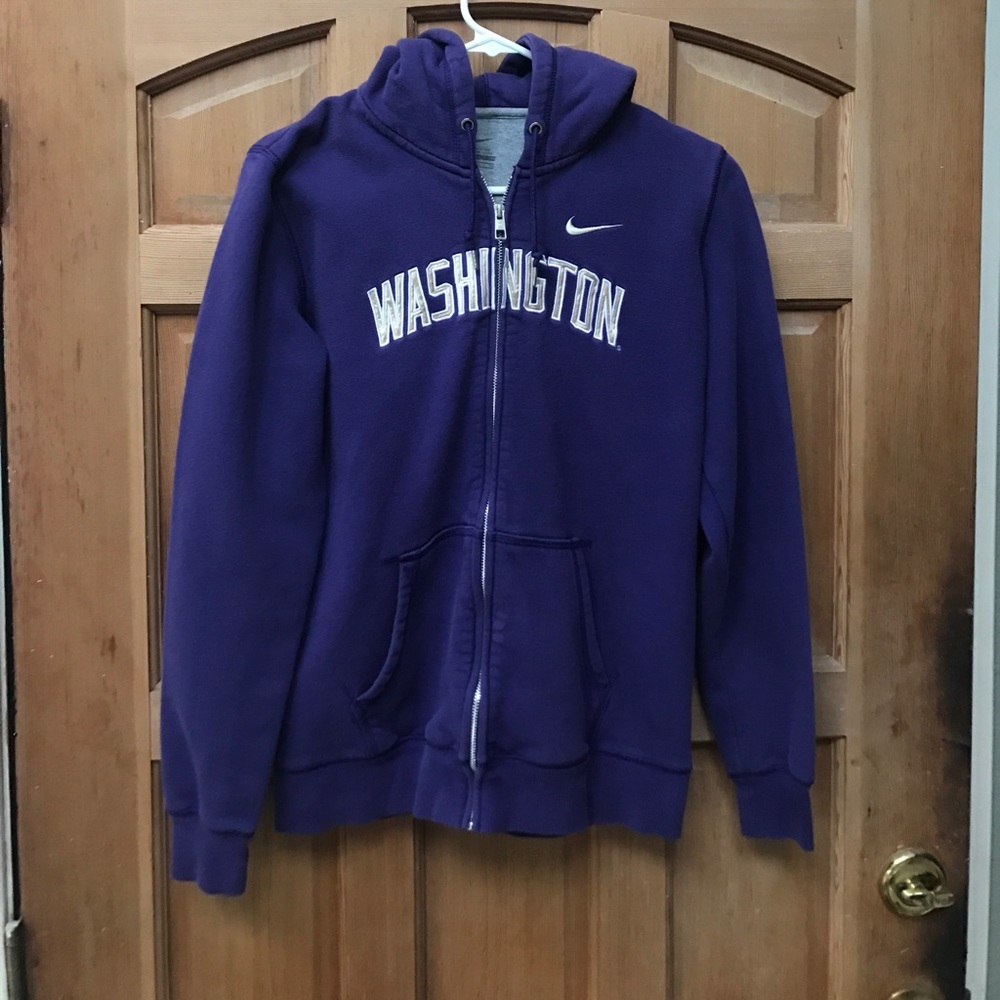 Nike hooded zip up