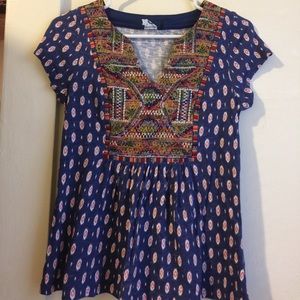 Anthropologie embroidered top Anthropologie embroidered top