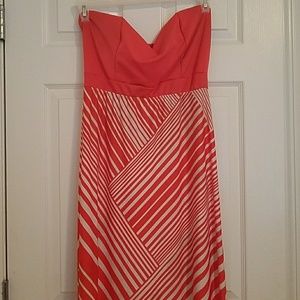 a floor length summer dress