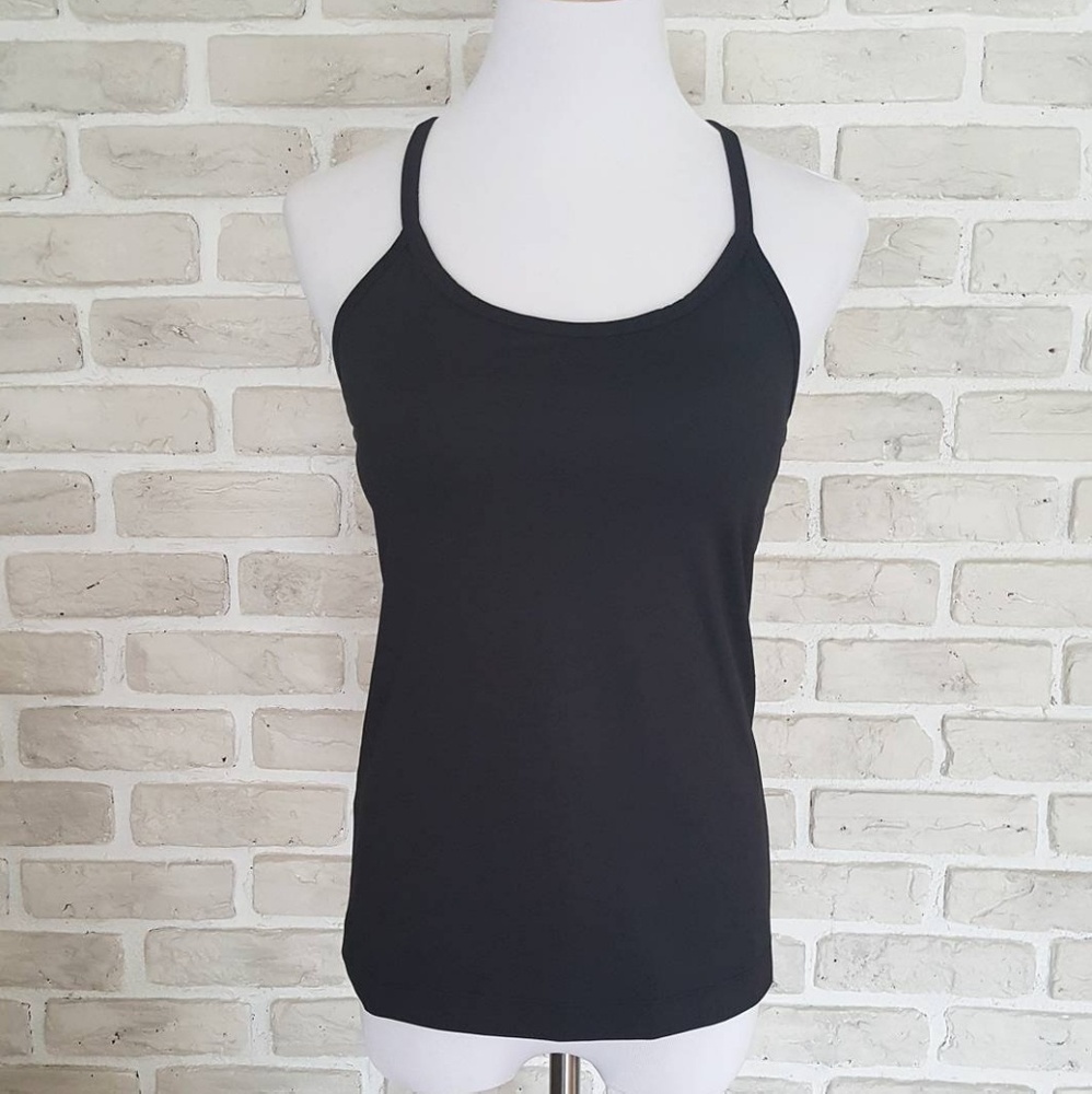 *SOLD* Athleta Black Racerback Bra Tank Top