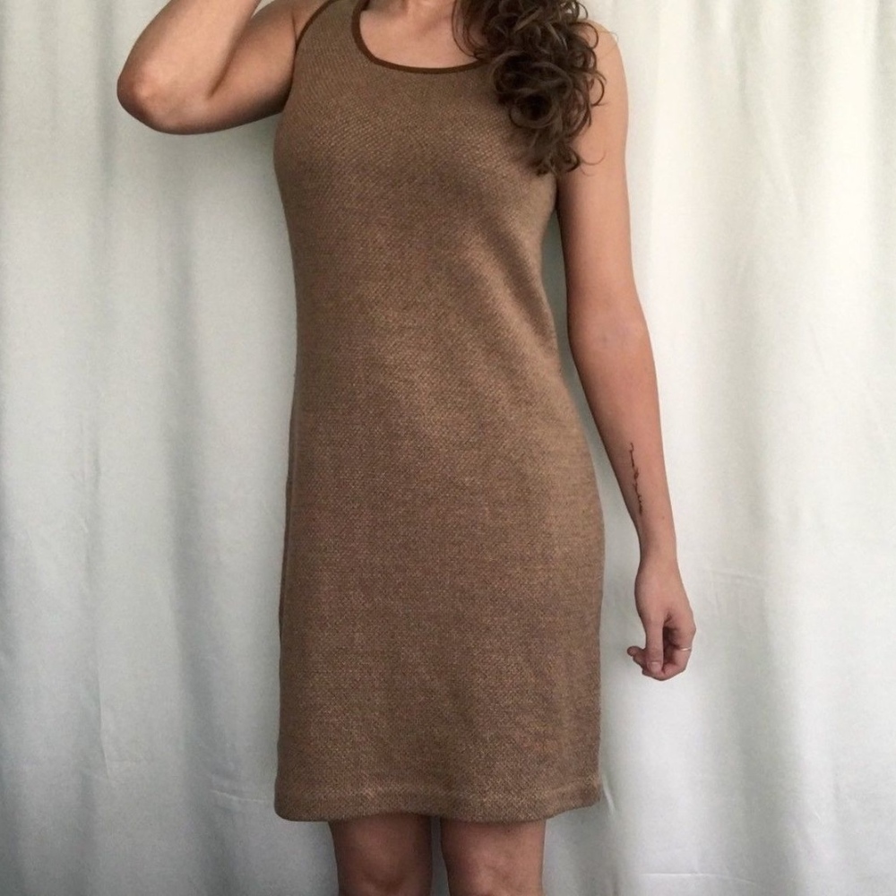 Ralph Lauren Petite Brown Women's Dress Size Pm