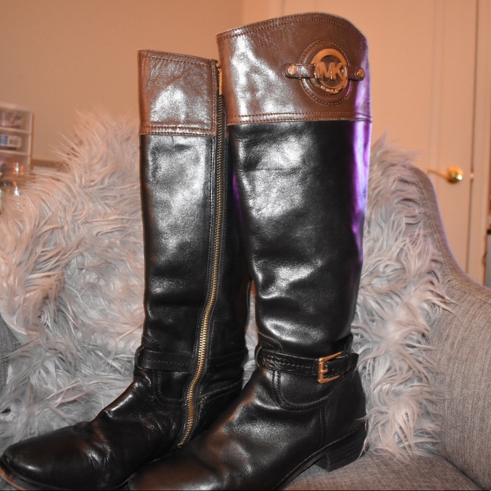 Michael Kors Leather Boots