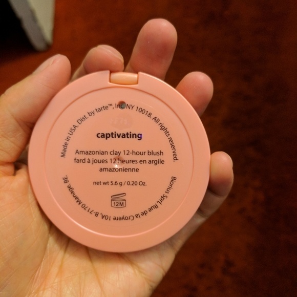 *HOST PICK* NWT Tarte blush (full size) FIRM PRICE - Picture 3 of 4