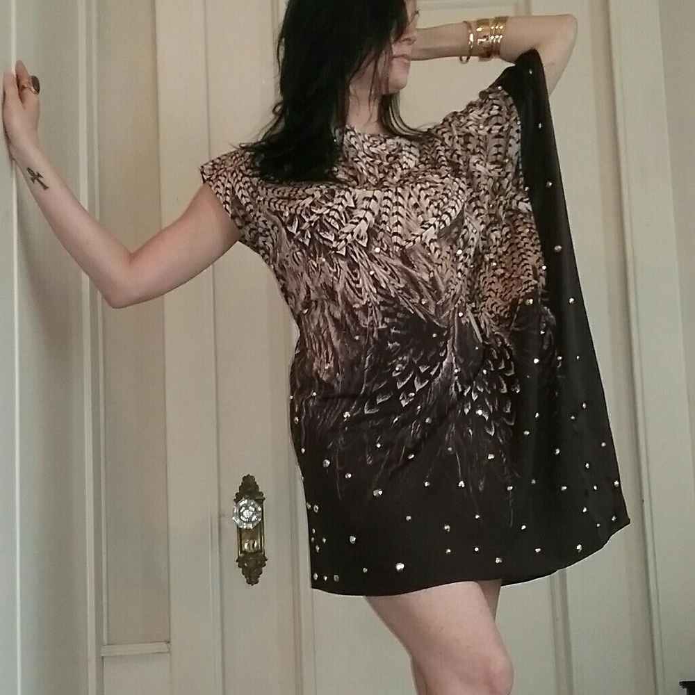 BeBe stunning silk mini dress