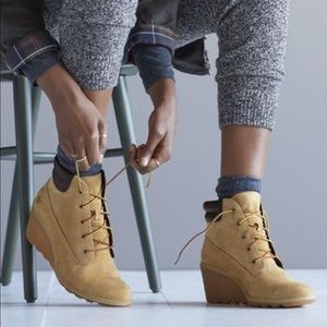 Wedge Heel Boots