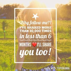 Follow me and everything's alright ❤️