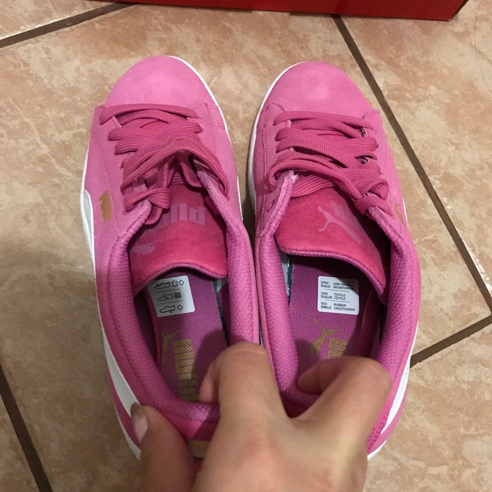 Puma Vikky phlox pink-white size 7
