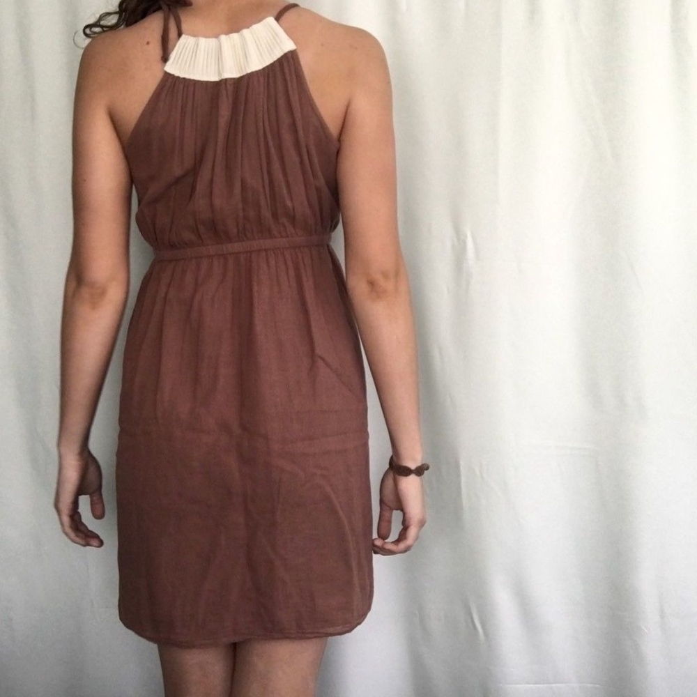 Anthropologie Boho Halter Flowy Dress Size Small - Picture 4 of 7