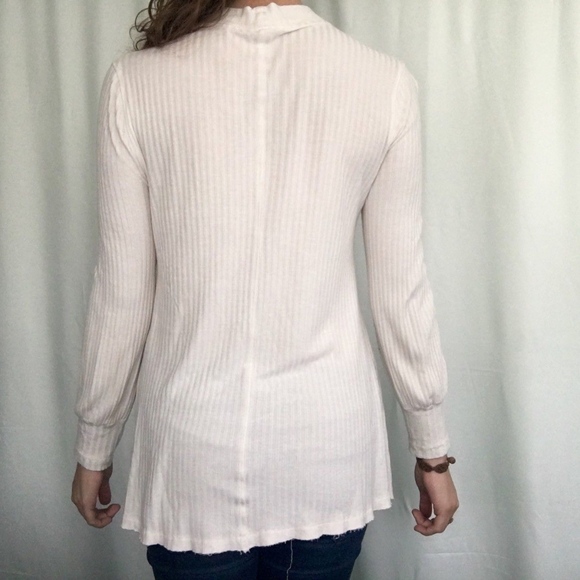 Free People White Keyhole Women's Too Size Xs - Picture 4 of 6