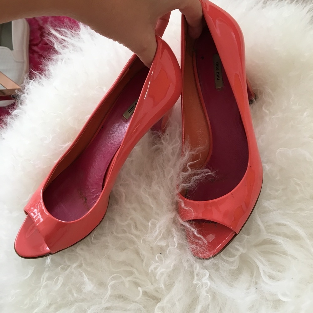 Miu Miu Pink Heels