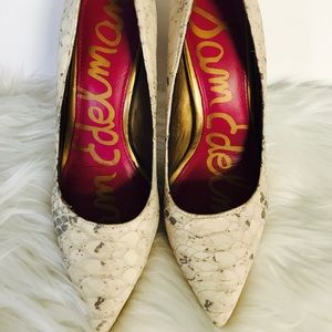 Sam Edelman Celia Snakeskin Pumps