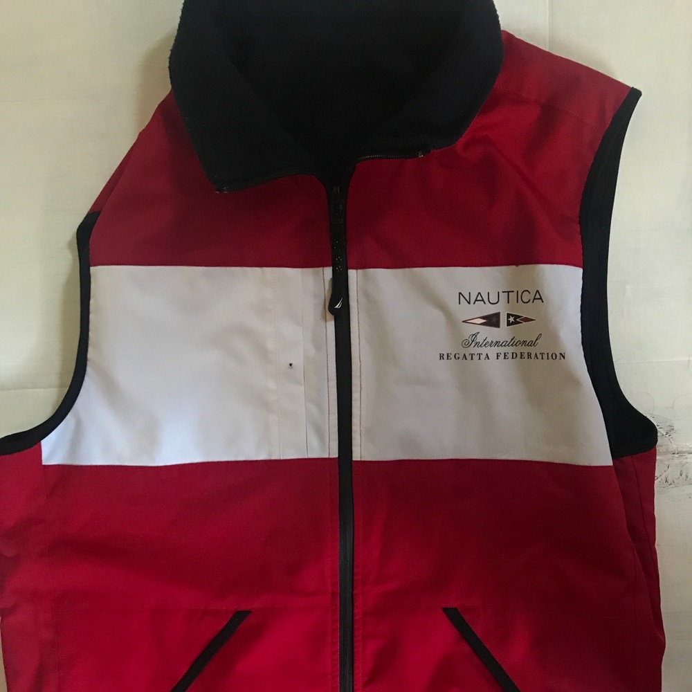nautica vest reversible!