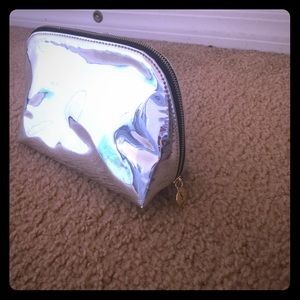 YSL silver métallique bag