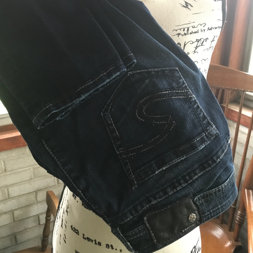 Silver Dark Wash Sunny Jeans