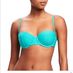 NWT Old Navy Underwire Bikini Top- Aqua Sz Small