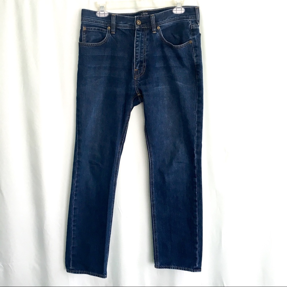 JCrew Straight Denim Women's Blue Jeans Size 31x30