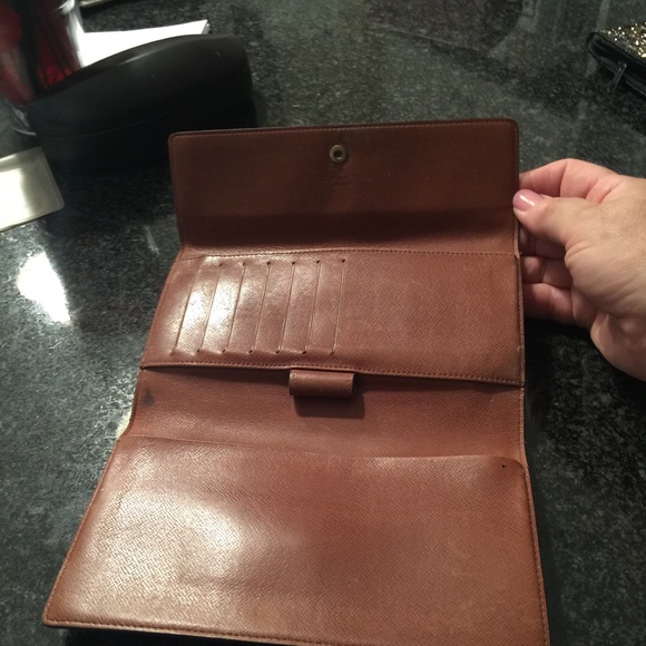 Louis Vuitton Bags Louis Vuitton Large Checkbook Wallet Poshmark