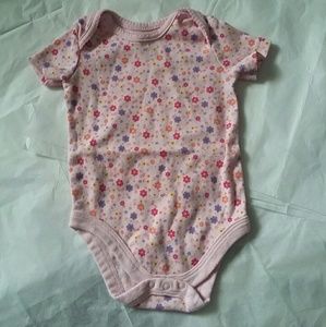 Faded Glory size 3-6mo onesie. Pink