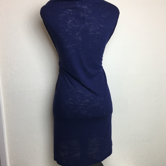 Macy's C&G Navy Tank with Cream Collar - Picture 3 of 3