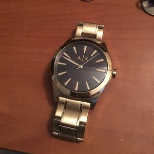 Armani Exchange Gold Watch