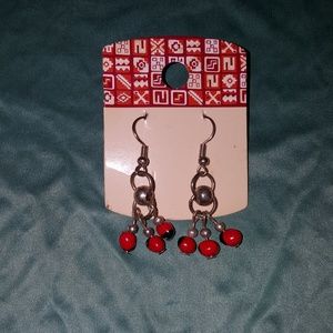 South American earrings