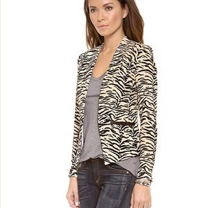 Rebecca Taylor tiger print blazer