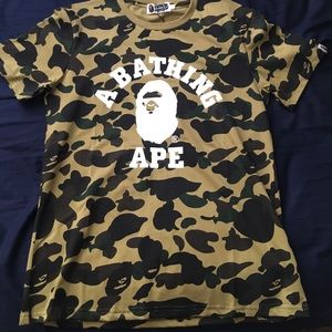 Authentic Bape Camo Shirt