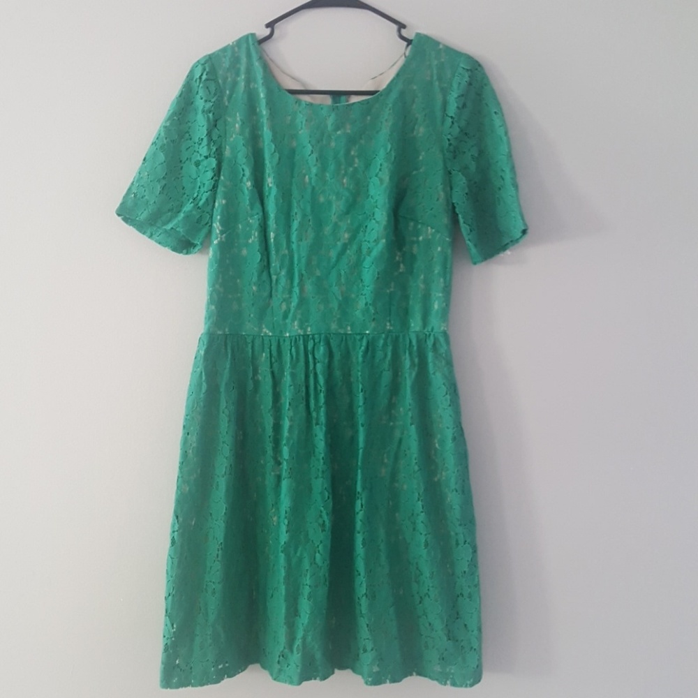 Green Lace Dress