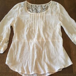 Lacey tunic