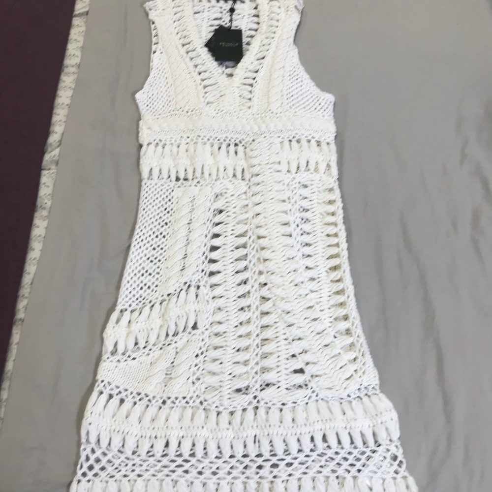 Knitted cover up. Sz S