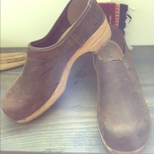 Sanita Wood Clogs
